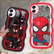 D-78 Spiderman Transparent Casing for Samsung A03 Core A05 A03S A06 A04 A04E A05S Case