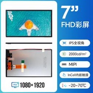 5.5寸液晶屏7寸顯示器IPS室外高亮1080P工控驅動板全貼合觸控螢幕幕
