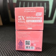 ANIMATE WHITENING Night Cream 10g Night Cream/ | Moisturizes skin, helps brighten the process