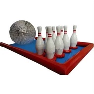 Inflatable Bowling Alley Commercial Pvc Human Size Bowling Bowl Bubble Zorb Ball Huge Inflatable Bow