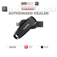 SANDISK Phone Drive Dual Drive USB Type-C OTG 4 COLORS BK/ORANGE/PURPLE/YELLOW [SDDDC6] (512GB)