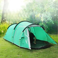 New Style3-4persons One Bedroom & One Living Room Double Layer Family And Party Camping Tent