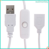 WU USB Cable with Switch ON  Cable 5V USB Charging Cable for USB Lamp Fan