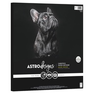 Neenah Astrodesigns 65lb Cardstock Pack 12"X12" 60/Pkg- Very Black