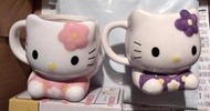 2006年紫色 2017年粉色 HELLO KITTY 小樽 銀之鐘 咖啡杯 一對不拆賣【三十之上 是賺旅費的】