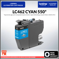 Brother Original Genuine Innobella Ink Cartridge LC462 LC462XL For J2340DW J2740DW J3540DW J3940DW