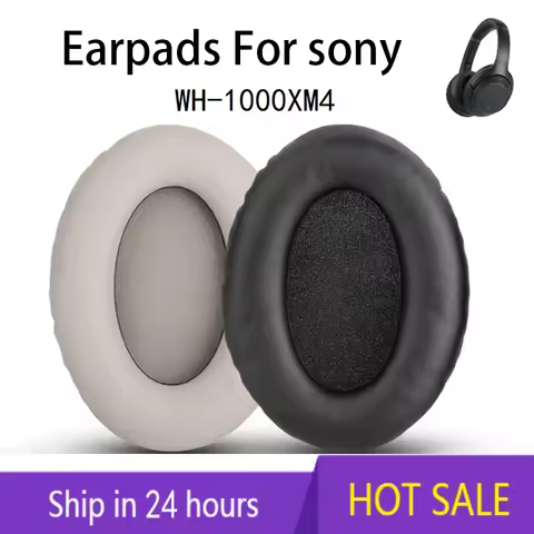 Replacement Ear Pads For Sony WH-1000XM2 1000X WH1000XM3 WH1000XM4 Over-Ear Headphones Cushions Memo