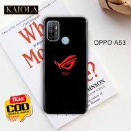 Case Hp Oppo A53 - Casing Hp Oppo A53 - KAJOLA - Fashion Case Gaming ROG -  Silicon Hp - Kondom Hp - Pelindung Hp - Softcase - Case redmi 9c - Cover Hp - Kesing Hp - Case Oppo - Case Vivo - Case Samsung - Case Xiaomi - INDOCASEE - JOLERA - YMC Store