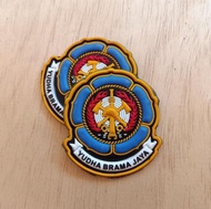 Patch Rubber Pvc Logo Damkar Pemadam 3D Timbul / Patch Rubber Damkar
