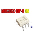 Optoisolators Triac Drivers MOC3020 MOC3021 MOC3022 MOC3023 DIP-6 ON/FAIRCHILD สีขาว