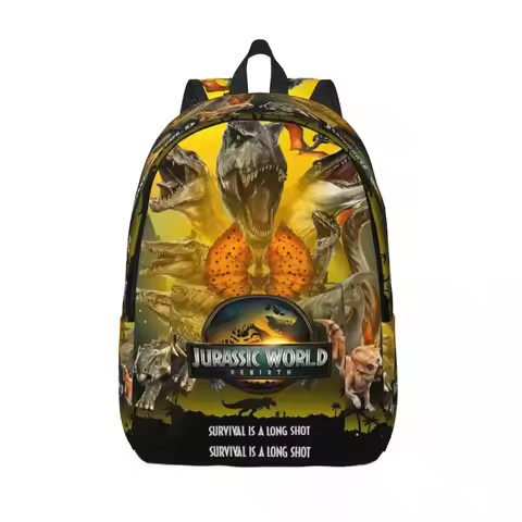 Jurassic Rebirth Dinosaurs Attack World Backpack Teenage Business Daypack Covert Mission Laptop Comp