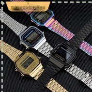 Pengeluar Termurah / Kilang Terus 【Ready Stock】G-STEEL STANDARD A168WEGB-1B / A168WA Digital Watch |