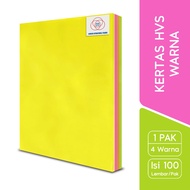 Margono HVS Paper A4 Color 80 gsm - 100 Sheets