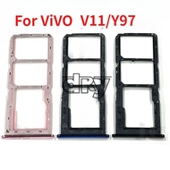 For VIVO V11 / Y97 Sim Card Tray Slot Holder Card Holder Reader SD Slot Adapter Replacement Parts