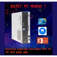 FUJITSU Core 2 Duo~4Gb Ram~80Gb HDD~Win 10 (Refurbished)