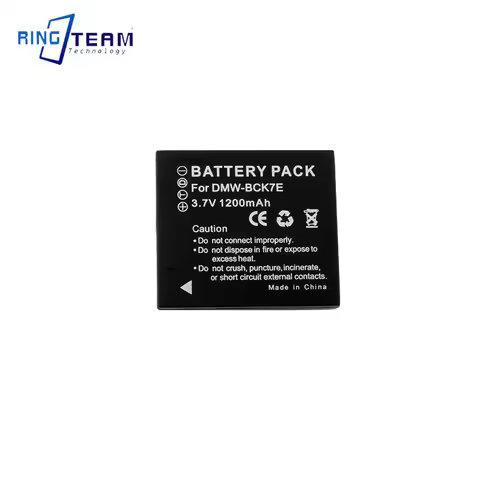 1PCS/Lots DMW-BCK7E BCK7E Camera Battery Pack Batteries For Panasonic DMC-S1 S3 FH2 FH5 FP5 FP7 Came