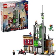 Marvel Spider-Man vs. Oscorp Building Toy - Pretend Play Set W/8 Toy Minifigures - 76324