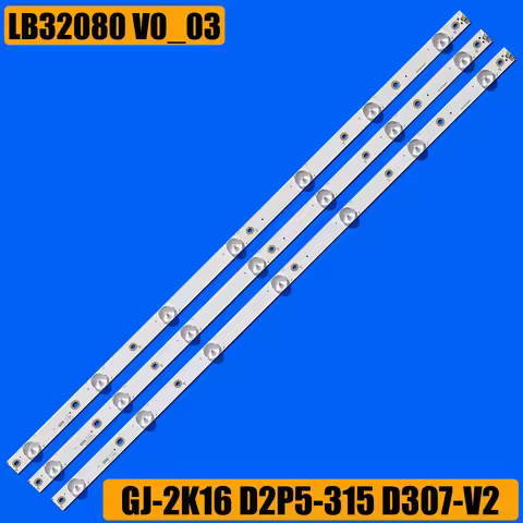 1/5/15 Kit LED backlight for 32LJ550B-SA 32LJ500V 32LH500D GJ-2K16 GEMINI-315 32PFS6401 KDL-32R330D 
