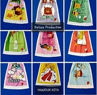 Handuk Baby Merah Putih Mp Kids Pio Print Kids Random Motif 50x100 cm - Handuk Bayi - Handuk Anak