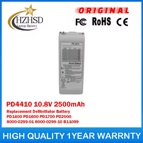 PD4410 10.8V 2500mAh Replacement Defibrillator Battery For Zoll M Series PD1400 PD1600 PD1700 PD2000