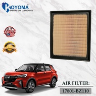 PERODUA ATIVA 1.0 TURBO AIR FILTER 17801-BZ110