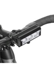 1入高流明防水usb可充電自行車燈（附2500mah電池和電源顯示器）,適用於山地車,公路車和夜間騎行