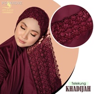 【NEW stock】✥☽Telekung Khadijah Lace by Siti Alizay Exclusive (Ready Stock )