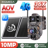 4G Solar Camera AOV Solar Zoom Camera 36X Zoom Surveillance Camera