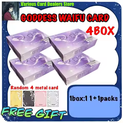 Goddess Stroy Collection Card ACG TCG CCG Waifu Booster Box Toys Gifts