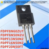 1-5PCS FDPF20N50FT FDPF8N60ZUT FDPF8N50NZU FDPF16N50NZ FDPF13N50NZ TO-220 MOS field-effect transisto