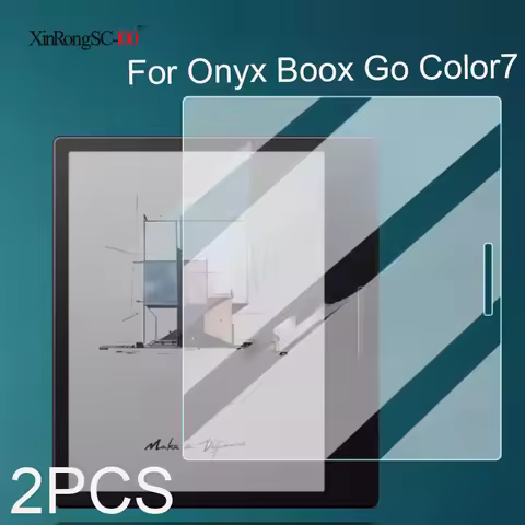 2PCS for Onyx Boox Go Color7 Color 7 eReader Accessories Soft TPU Nano-coated Screen Protector Prote