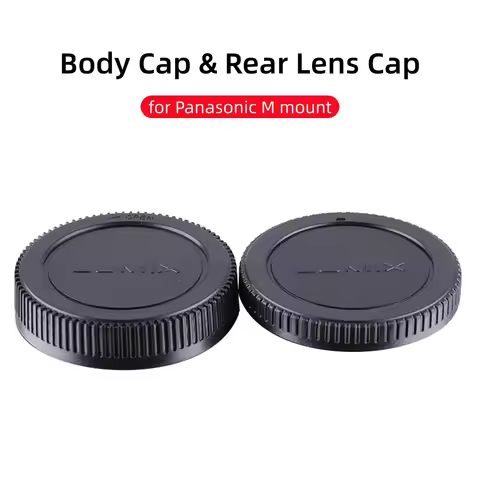 Camera Body Cap Lens Rear Cover for Panasonic G85 G7 GX8 G100 GX7 GF1 GF10 GM1 GM5 G1 G2 G3 G10 Olym