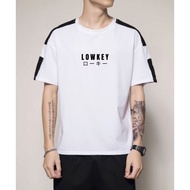Mega Lowkey tshirt for Men Printed t shirt Neutral Tops for Women Korean Aesthetic Summer XS-2XL