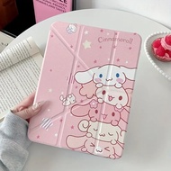 [Good Luck] Stacked Cinnamon Dog iPad 11 Protective Cases mini6 Flat Case Cute Cartoon Pro43cm 20251