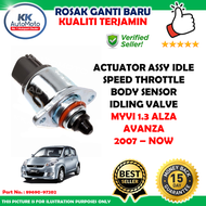 Premium Quality Actuator Assy Idle Speed Throttle Body Sensor Idling Valve Myvi 1.3 Alza Avanza (07-