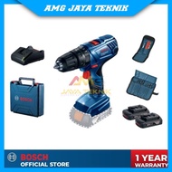 Bor Besi Baterai Cordless Portabel /Bosch GSB 180 LI + 23 Set Mata Bor