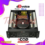 Power dB Voice TRX 20 Original Amplifier dBVoice TRX20 Class TD