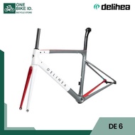 DELIHEA Rest Super Light Carbon - Frame Sepeda RoadBike - Rim Bra