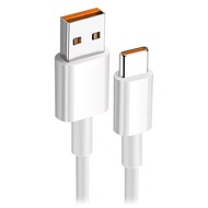 【รับประกัน 1 ปี】สายชาร์จเร็ว 65W USB Type 6A สายชาร์จเร็ว Samsung OPPO VIVO Xiaomi Huawei