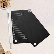 [prettyia] 2Pcs Cryptocurrency Wallets Durability Cold Wallet Backup Crypto Wallets