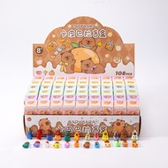 NEWFF CONTENTS 108 PCS KapibaraBLIND BOX Cute Resin Capybara/ A-GK041