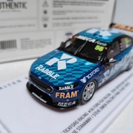 Authentic 1/43 福特猎鹰赛车模型Tickford Ford FGX Falcon 2018