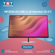 HP E32k G5 USB-C 4K Monitor (31.5") | IPS Panel, 99% sRGB, Multi-Port Connectivity