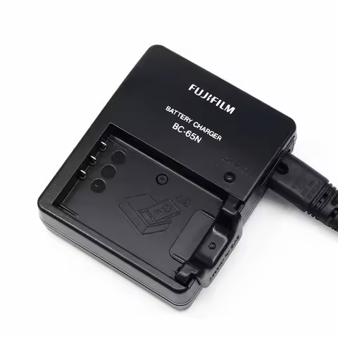 Original BC-65N Battery Charger for Fujifilm NP-95 NP95 Ricoh DB-90 Batteries on Camera Fuji XF10 X1