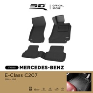 3D Mats พรมปูพื้นรถยนต์ Mercedes-Benz C-Class (W207/C204) (Coupe) 2010 - 2015 พรมกันลื่น พรมกันนํ้า