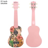 Ukulele 21 Inch Soprano Ukulele Hawaii Girls 12 Fret Four Strings Hawaii Guitar String Musical Instrument xion