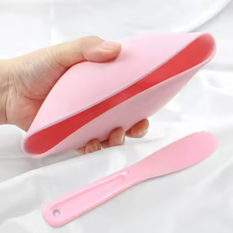 Face Mask Mixing Bowl Set Facial Skin Care Tools Kit Silicone Mask Brush Facial Applicator Spatula M