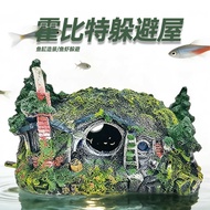 Fish Tank Landscaping Castle Landscaping Hiding Fish Shrimp Hiding House Hermit Crab Reptile Box Hob