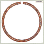 [dreamedge] Sapelli Rosette for Acoustic Guitar Soundhole Featuring Abalone Shell Inlay