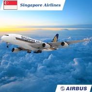AIRBUS A380-700 Singapore Airlines Commercial Airplane Paper Model Airplane Model